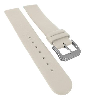 Style Uhrenarmband Leder | samtweiches Kalbsleder ohne Naht creme