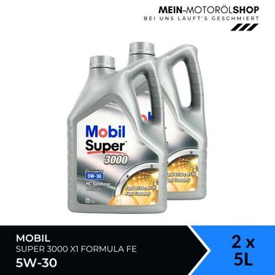 Mobil Super 3000 X1 Formula FE 5W-30 2x5 Liter