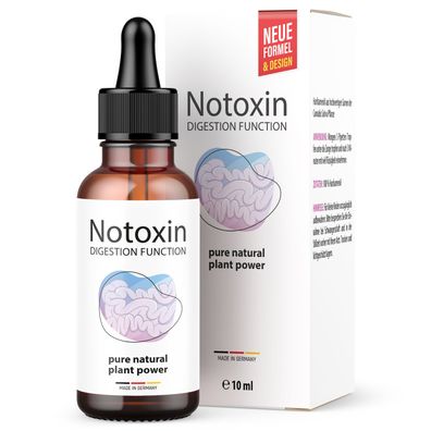 Notoxin Tropfen Premium - für Männer & Frauen - mit 30 ml pro Flasche