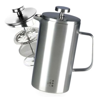 Coyooco Frenchpress 800 ml brushed