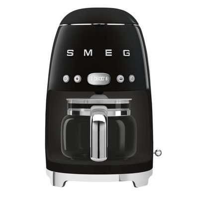 SMEG Filter-Kaffeemaschine schwarz DCF02BLEU