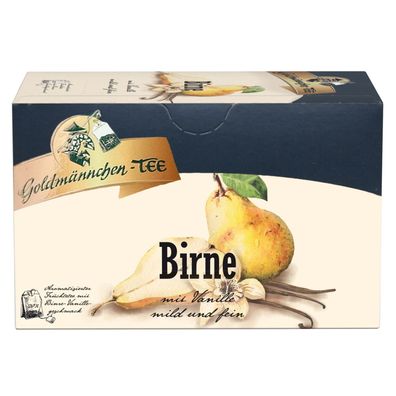 Goldmännchen Tee Birne mit Vanille 20x2,25g