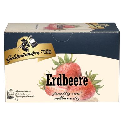 Goldmännchen Tee Erdbeere 20x2,25g