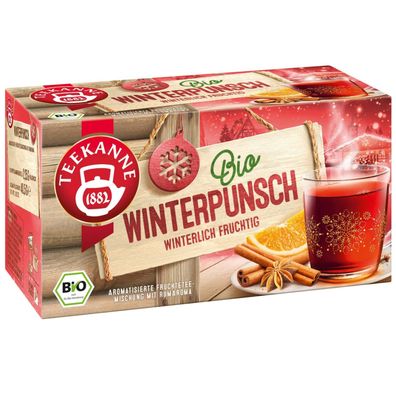 Teekanne Bio Winterpunsch Tee 18 x 2,25 g