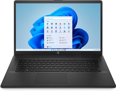 HP 17,3" FHD IPS schwarz Celeron N4120 8GB/512GB SSD DOS 17-cn0438ng