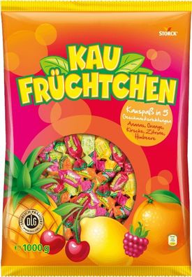 Storck Kau Früchtchen Kaubonbons 1kg