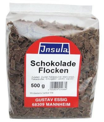 Insula Schokoladenflocken 500g
