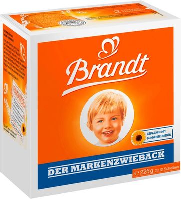 Brandt Markenzwieback 225g