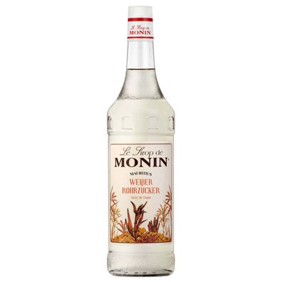 Monin Sirup weißer Rohrzucker 1l