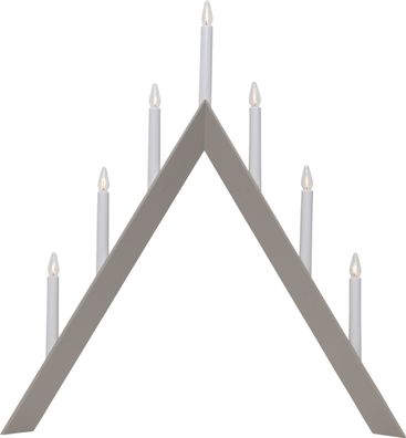 Fensterleuchter "Arrow", 7-flammig, beige