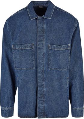 Urban Classics Hemd Oversized Denim Pocket Shirt