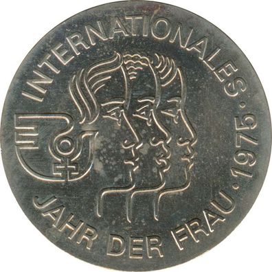 DDR 5 Mark 1975 Internationales Jahr der Frau*