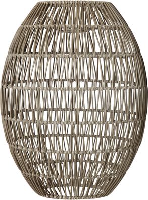 Best Season Lampenschirm 'Linde', beige, für E27, ca. 30x40 cm