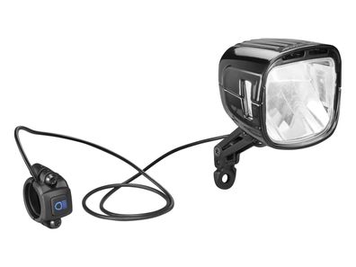 BUSCH &amp; MÜLLER LED-Scheinwerfer "Lumotec IQ-XL schwarz, für B