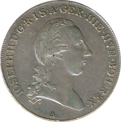 Österreich Halber Kronentaler 1788 Joseph II. Silber*