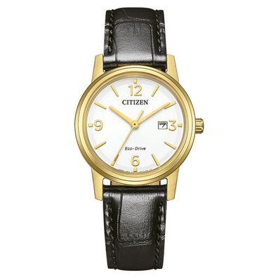 Citizen - EW2722-01A - Armbanduhr - Damen - Solar - Leather