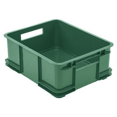 Euro Stapelbox Bruno Eco Grün Stapelkasten 20,5L Transport Eurobehälter 35x43x17