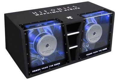 Dual-Bandpass MXZ12DUAL | High End Bandpass Gehäuse | 2.000 Watt RMS