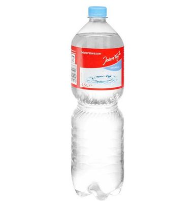 Classic Natürliches Mineralwasser Still von Jeden Tag Varianten 1 bis 6 Fla