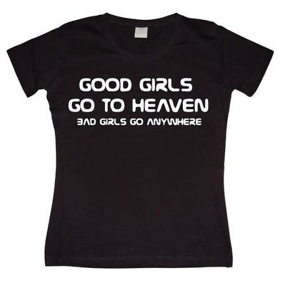 Tokigt Damen Good Girl Go To Heaven Girly T-Shirt SH-5-50029-H21-8