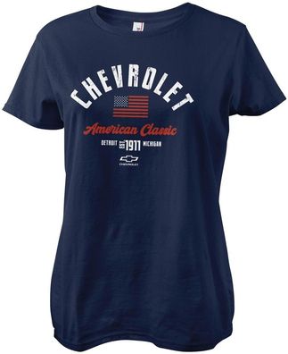 Chevrolet Damen T-Shirt American Classic Girly Tee GM-5-CHEV004-H80-5