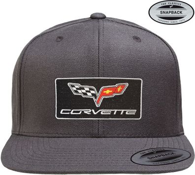 Corvette Cap C6 Patch Premium Snapback Cap GM-91-CORV9903-CB65