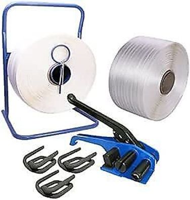 Umreifungsset 19mm Textilband gewebt