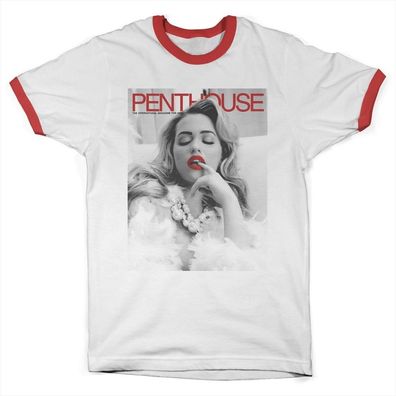 Penthouse T-Shirt October 2016 Cover Ringer Tee DTR-51-PH004-DTF875