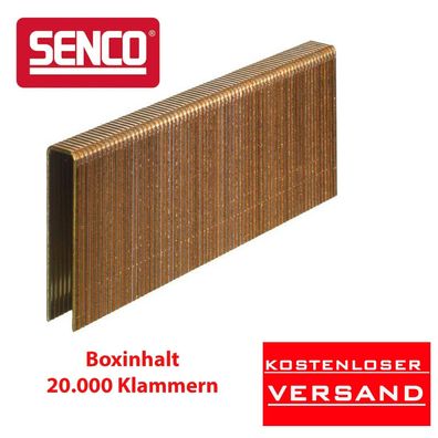 SENCO N -? Klammer 22 mm verzinkt N12BABB HL 20000 Stück, verzinkt, gehärtet