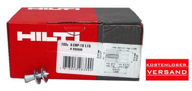 Hilti 100x X-ENP-19 L15 Profilblechnagel # 283506