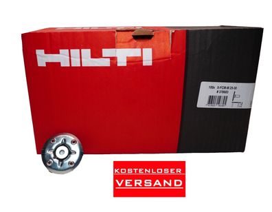 Hilti 100Stk Halteflansch X-FCM-F 28/33 Befestigung von Gitterrosten # 378683