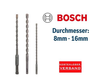 Bosch Bohrer ?8mm - ?16mm SdS plus für Mauerwerk und Beton