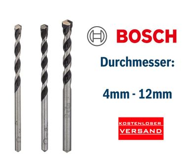 Bosch Bohrer Universal zum Bohren in Fliesen, Mauerwerk, Beton, Holz und Metall