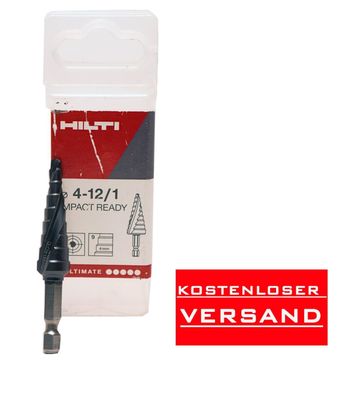 Hilti Stufenbohrer mit Sechskantschaftanschluss 4-12 / 1 impact ready # 2314794