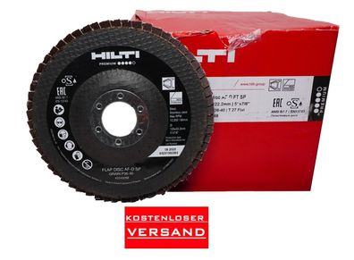 Hilti 10Stk Lamellenscheibe AF-D 125 P36-40 FT SP # 2243268