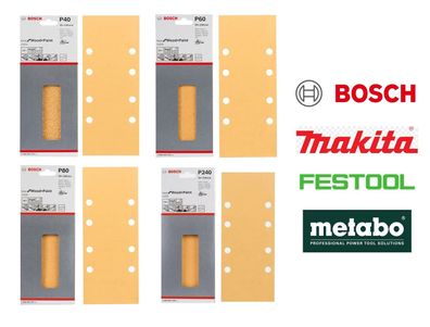 Bosch 10x Schleifpapier C470 93x230mm für Festool, Makita, Metabo