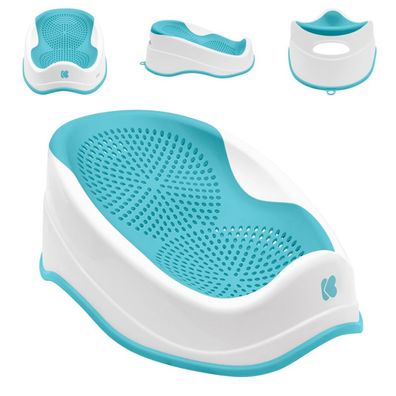 Kikkaboo Baby-Badesitz Relax rutschfest, ergonomische Form, Wanneneinlage