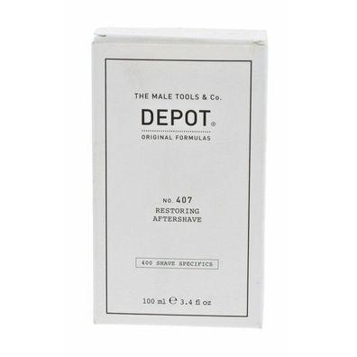 DEPOT 407 Restoring Aftershave 100ml