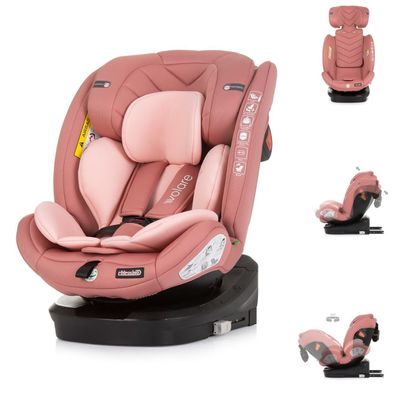 Chipolino Kindersitz Volare i-Size (40-150cm) Isofix, drehbar, SPS, Top Tether