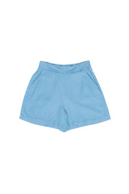 MAZINE Women Short Denim Shorts Lenzing™Tencel™ dark blue wash