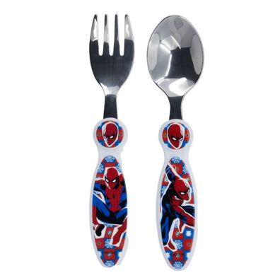 Spiderman Marvel Besteck Set - 2 Teile