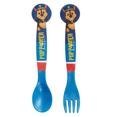 Paw Patrol Kinder Plastik Besteck Set - 2 Teile