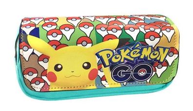 Pokemon Go Etui für die Schule Pikachu Federtasche Stifteetui