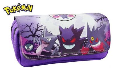 Pokemon Etui für die Schule Gengar Apollo Nebulak Federtasche Stifteetui