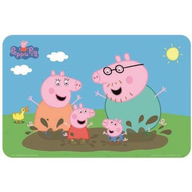 Peppa Pig Platzdeckchen Tischunterlage 43cm x 28cm