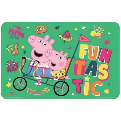 Peppa Pig Platzdeckchen Tischunterlage 43cm x 28cm