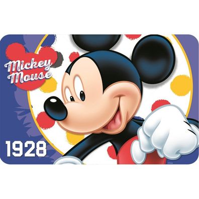 Mickey Mouse Platzdeckchen Tischunterlage 43cm x 28cm