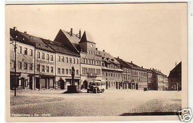35002 Ak Frankenberg in Sachsen Markt um 1940
