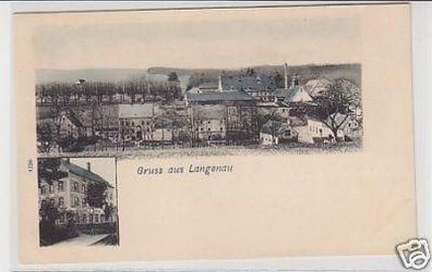 35366 Mehrbild Ak Gruß aus Langenau um 1900
