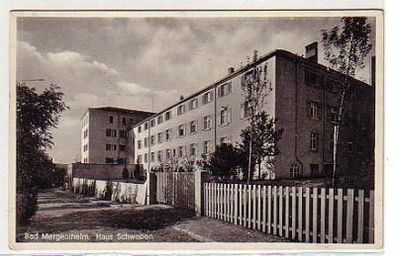 35381 Feldpost Ak Bad Mergentheim Haus Schwaben 1940